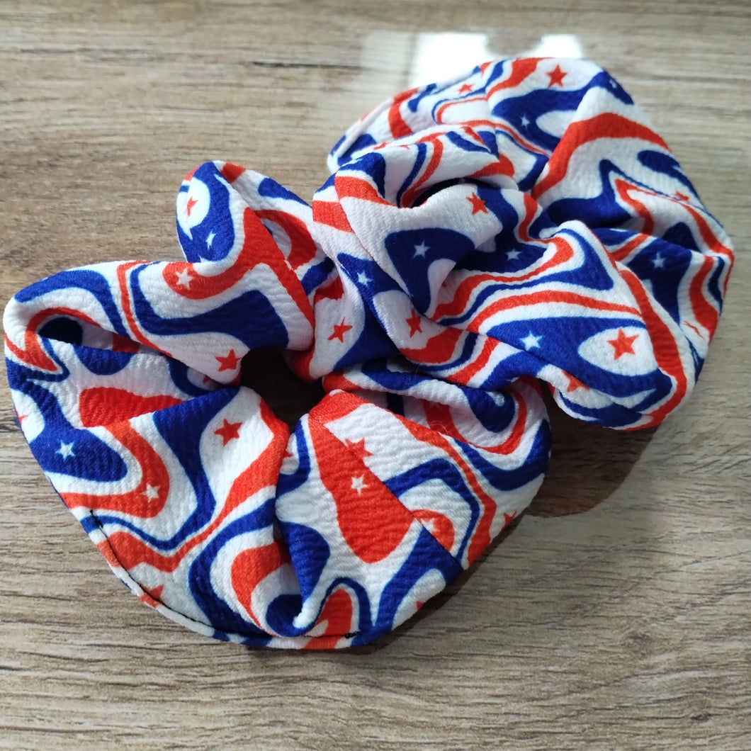 RWB Oil Slick Scrunchie