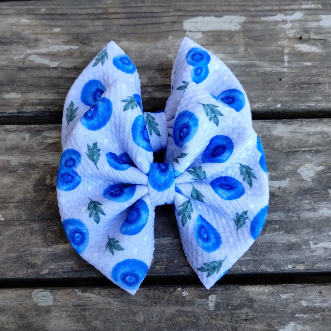 Blueberries Bow