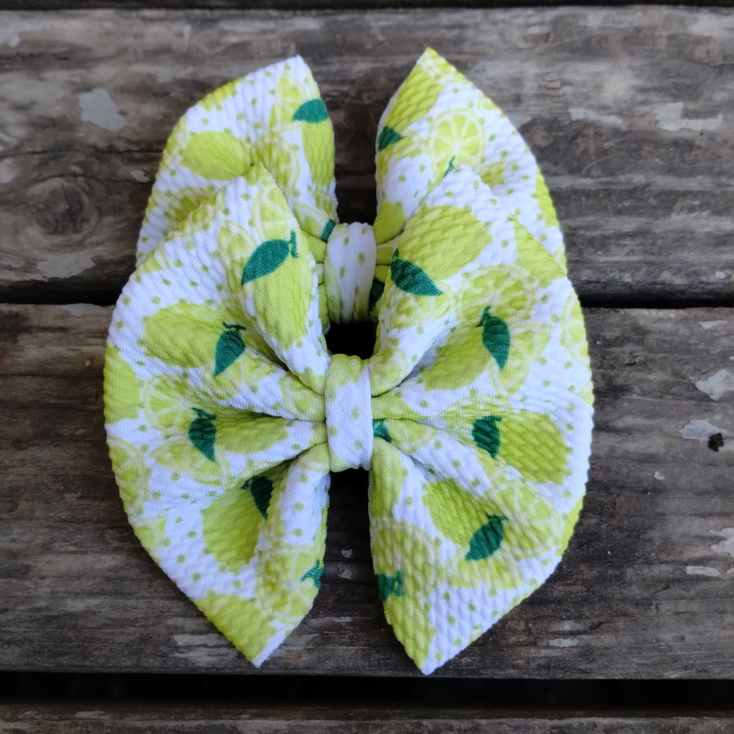 Lemon Zest Bow