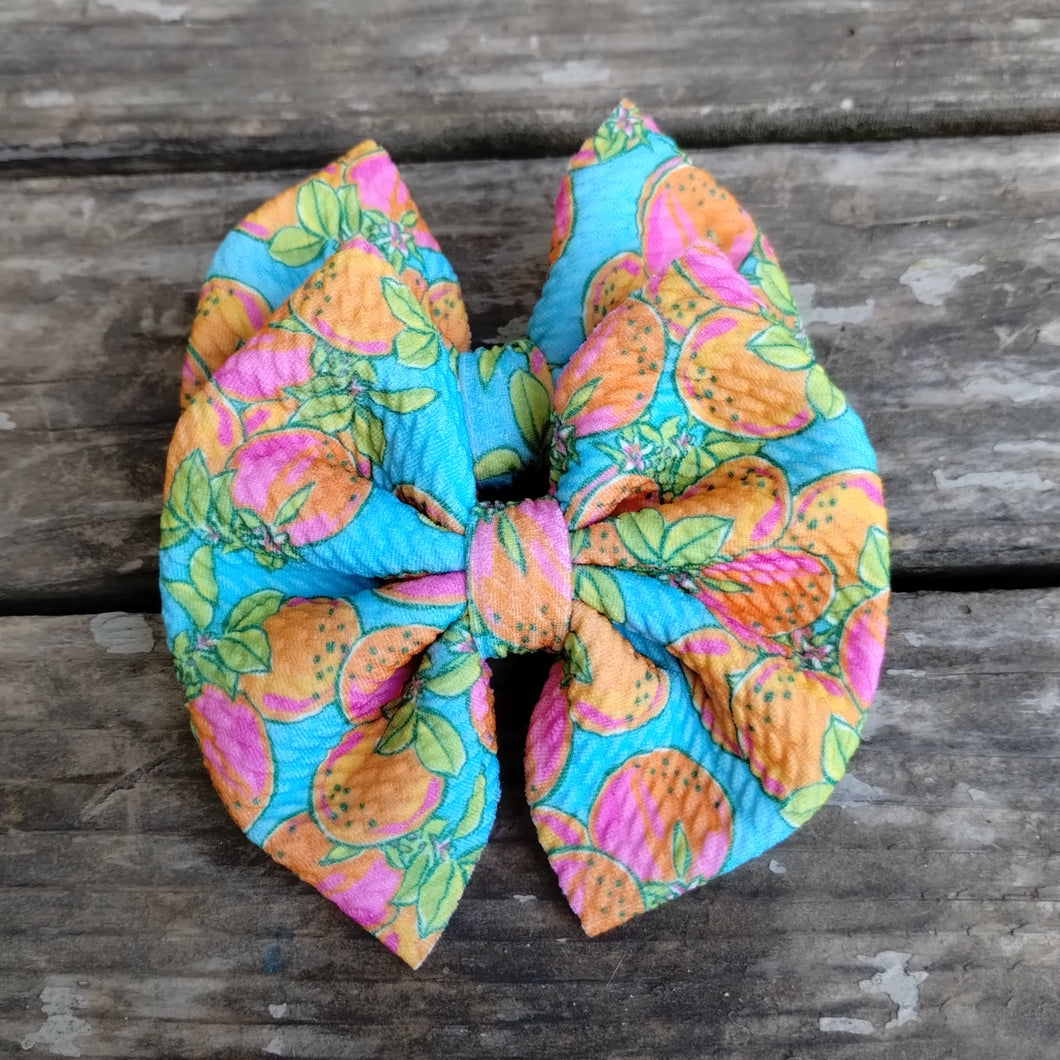 Orange Zest Bow