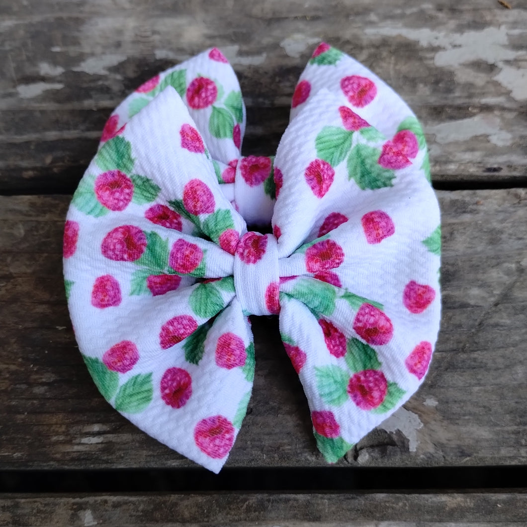 Raspberries Bow