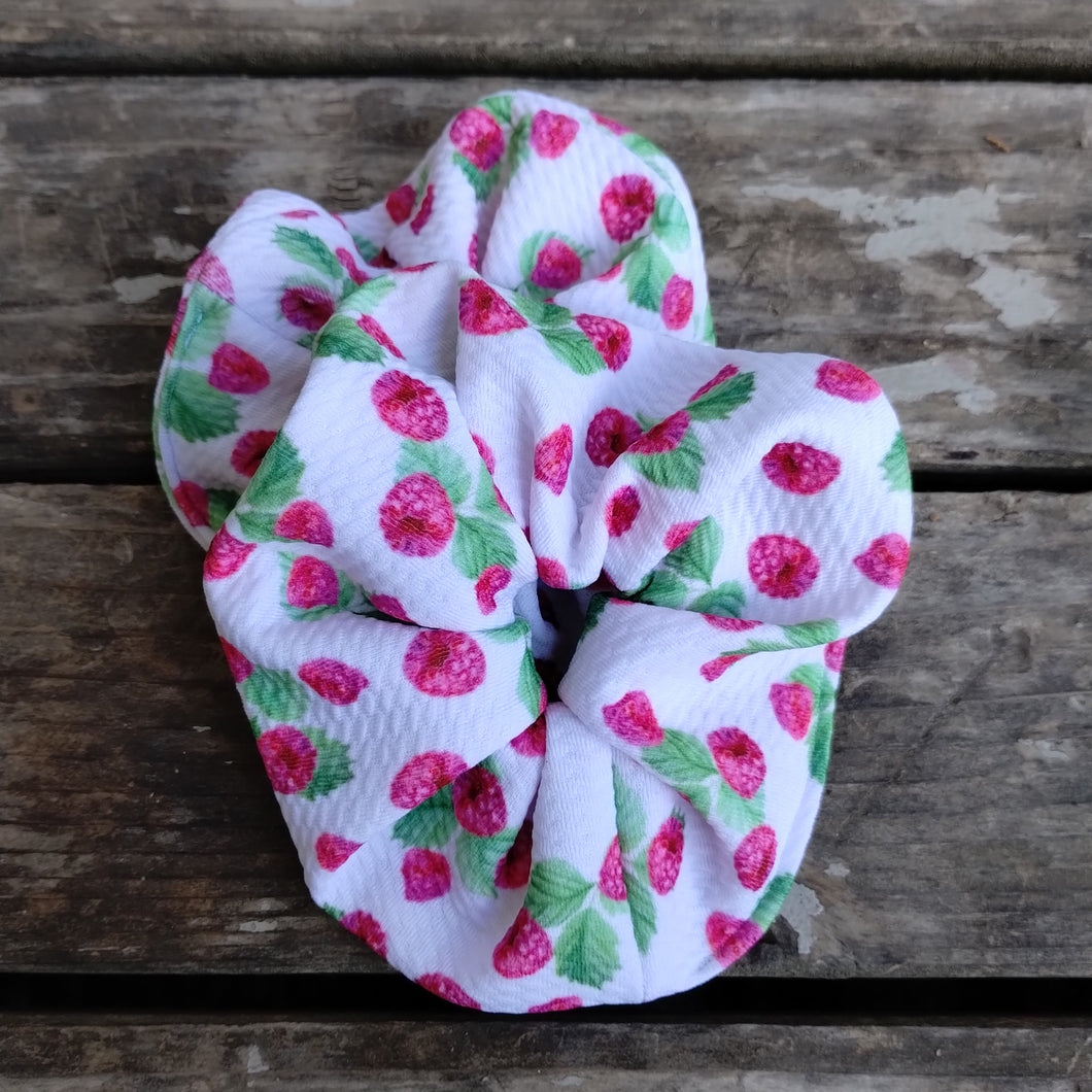 Raspberries Scrunchie