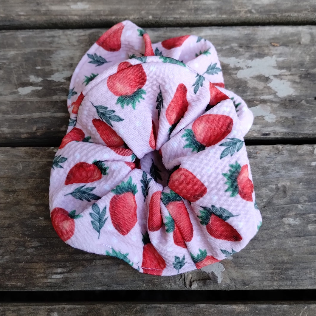 Strawberry Love Scrunchie