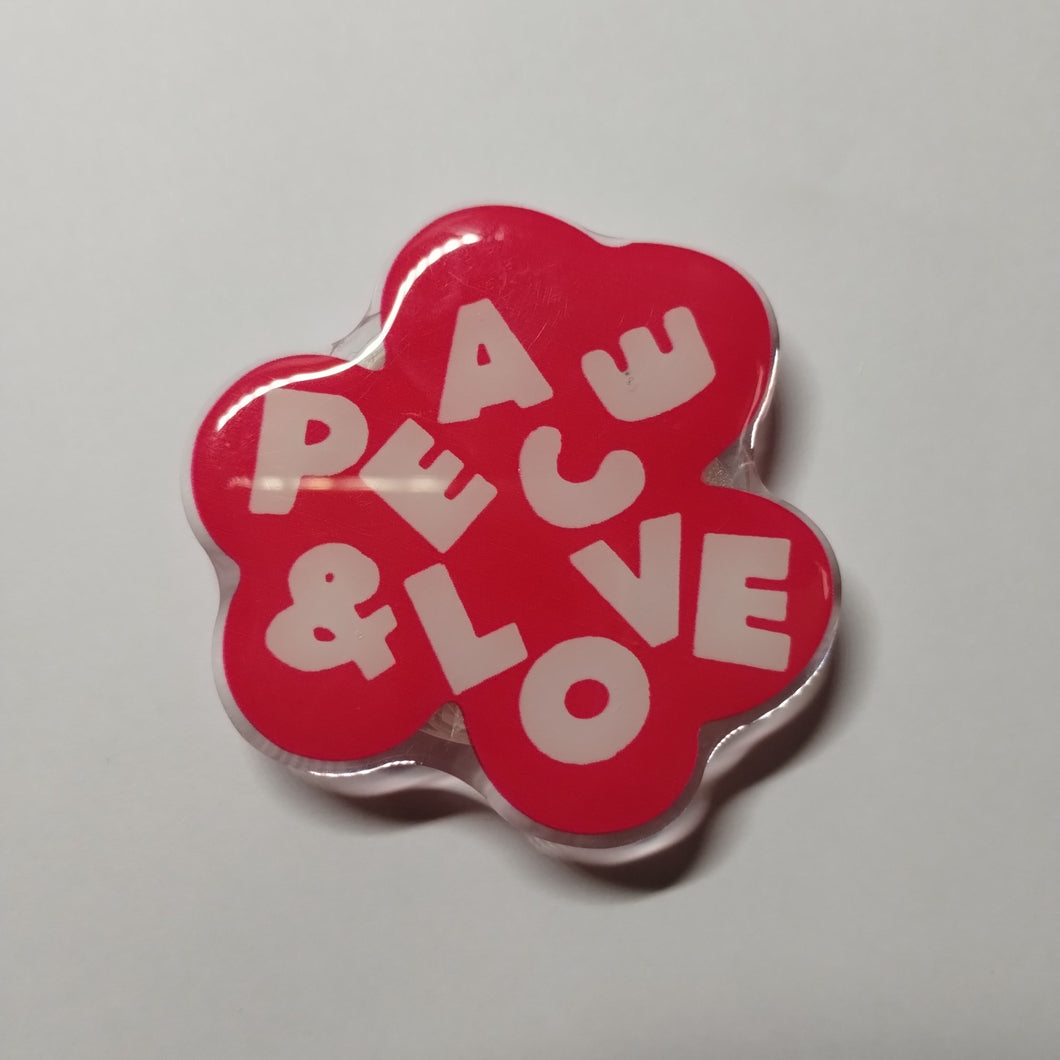 Peace & Love Pop Socket
