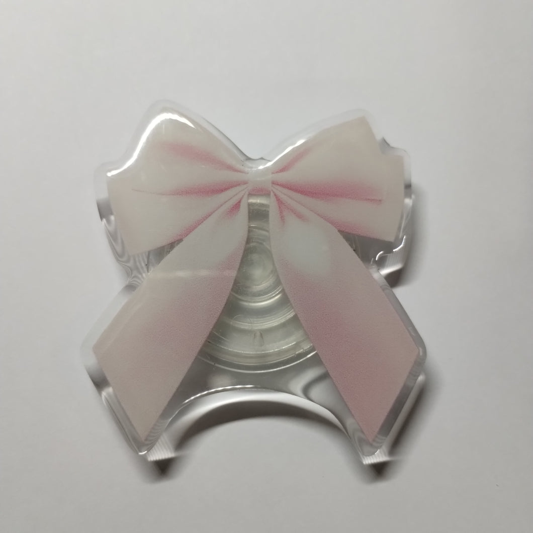 Pink Bow Pop Socket