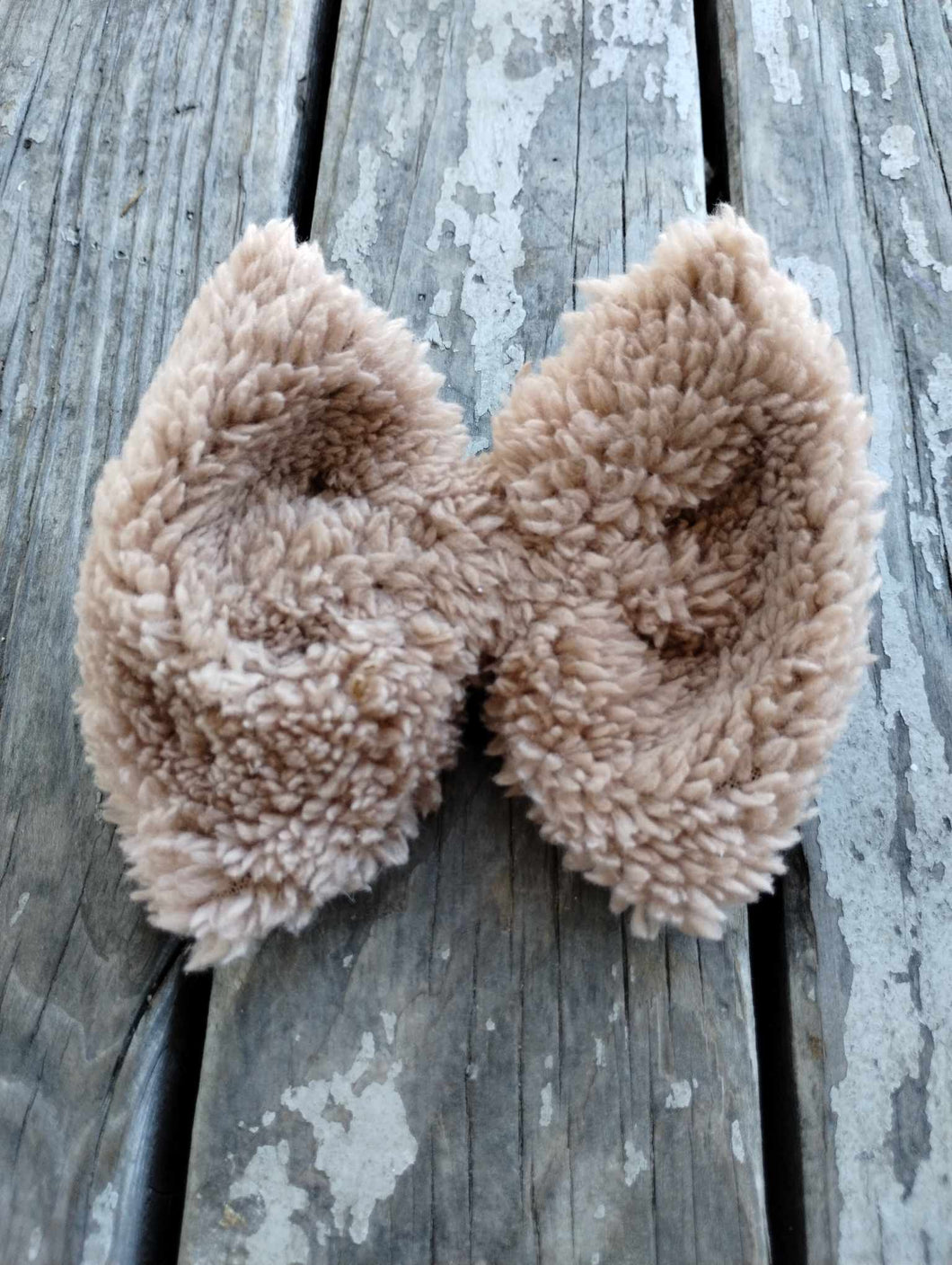 Brown Fuzz Bow