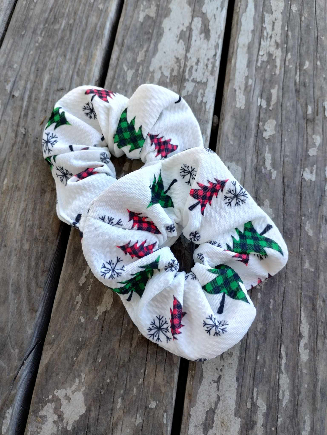 Oh Christmas Tree Scrunchie