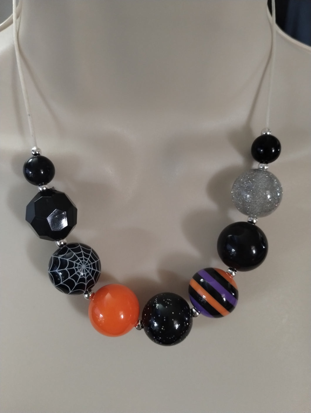 Spooky Vibes Bubblegum Necklace