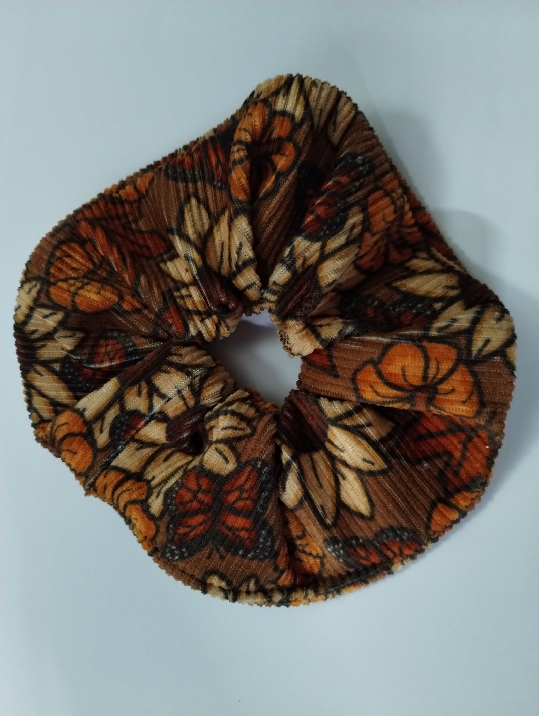 Boho Rusting Fall Scrunchie