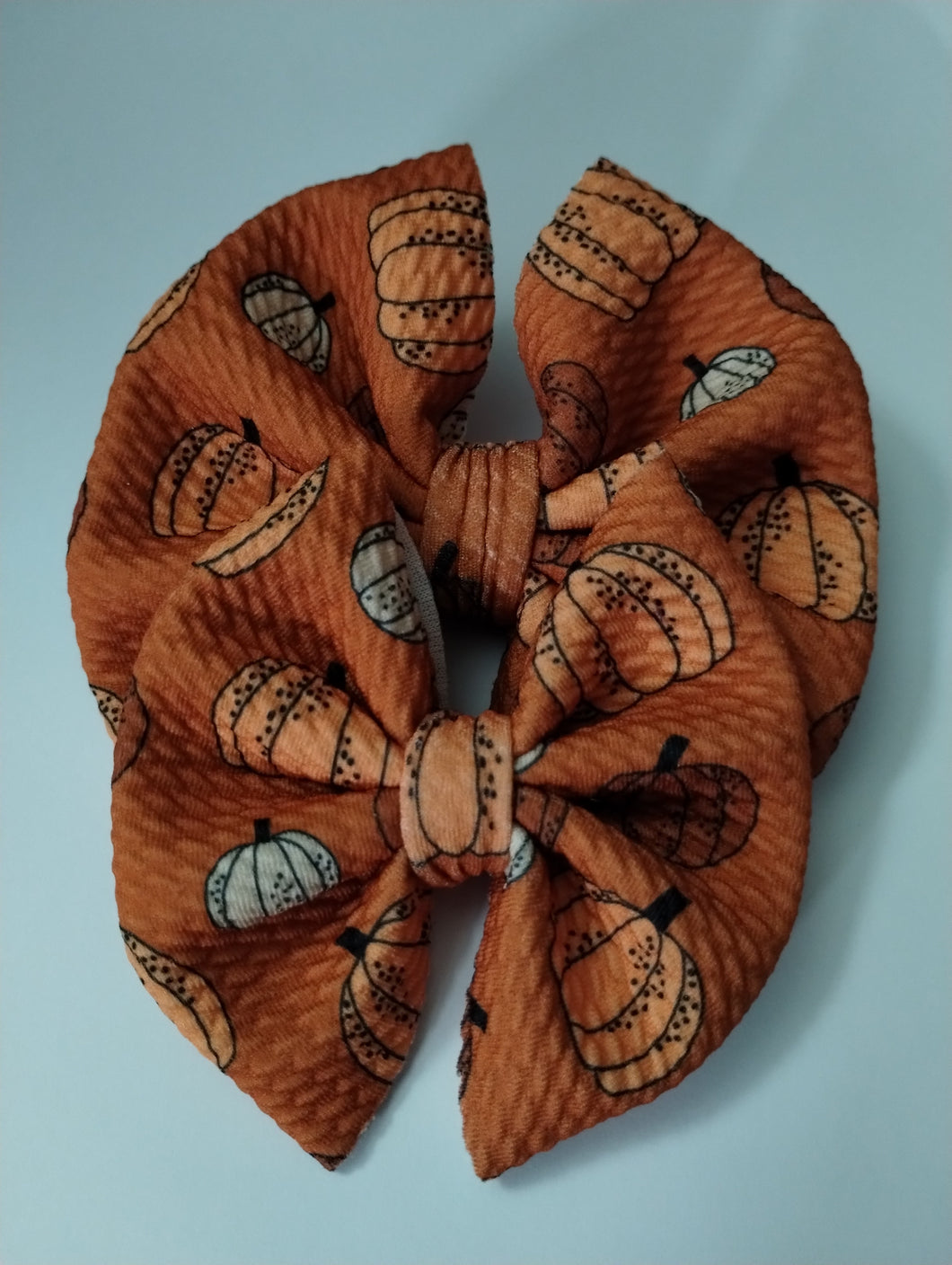Boho Pumpkins Bow