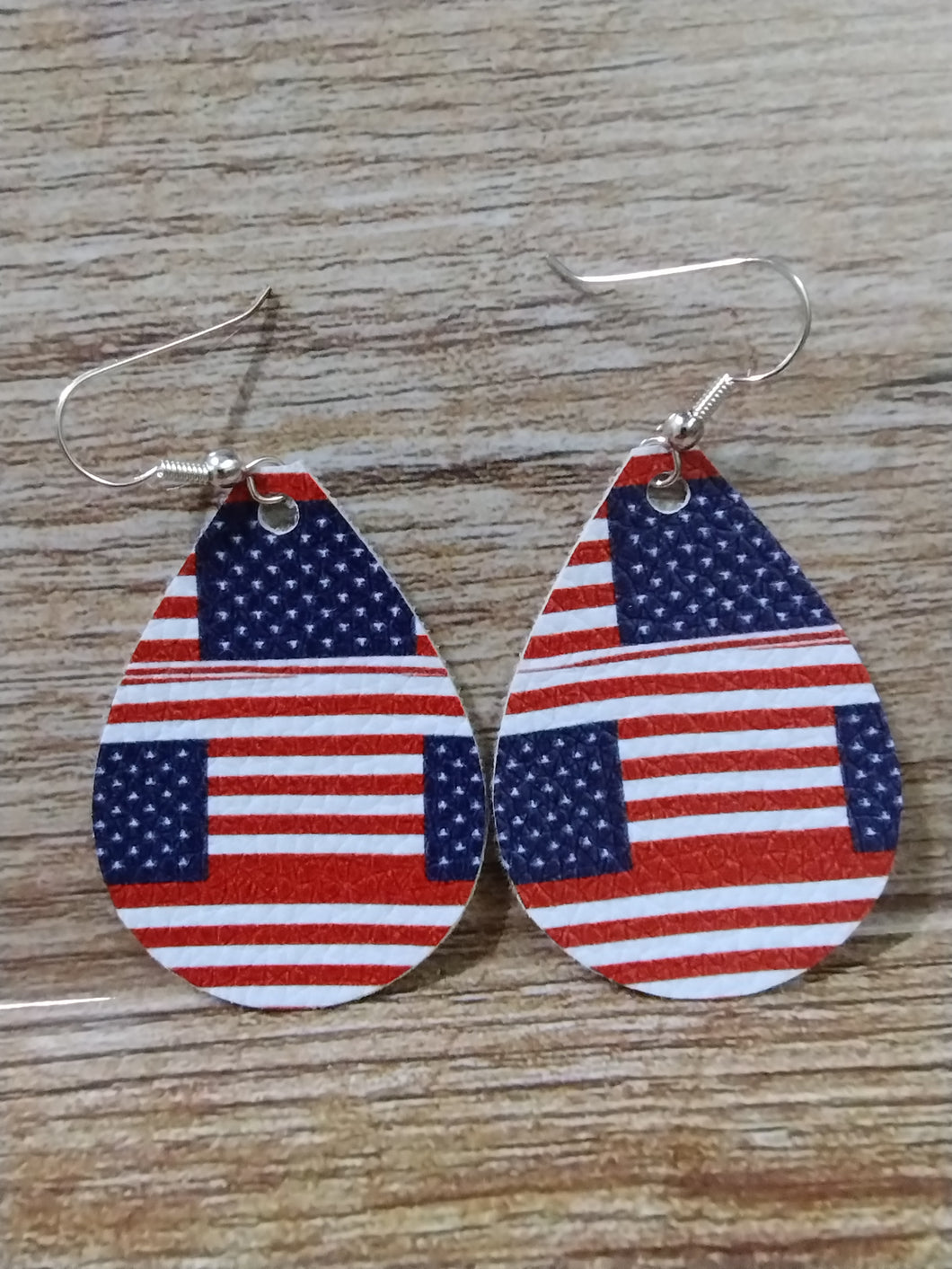 American Flag Earrings