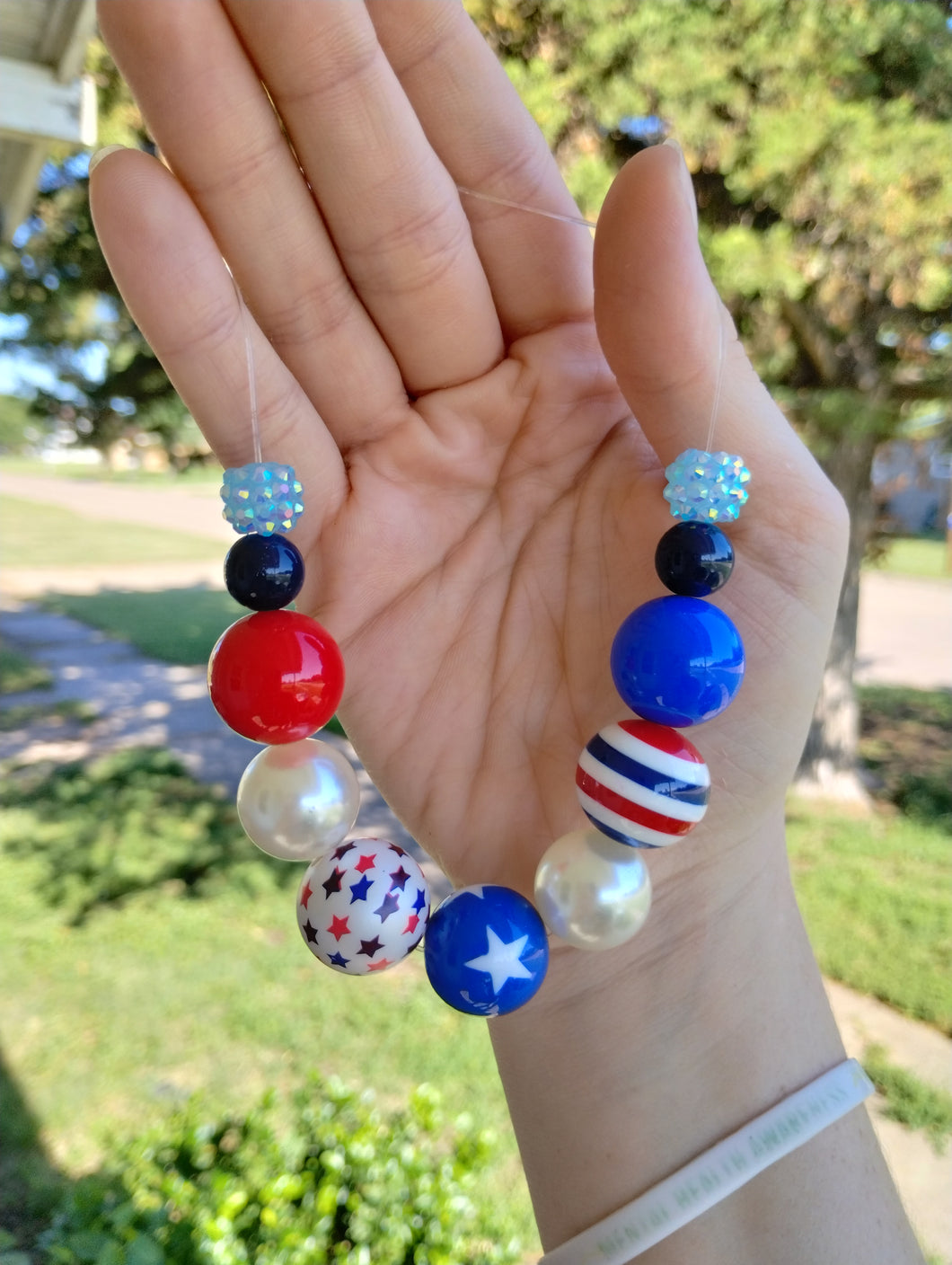 RWB Bubblegum Necklace