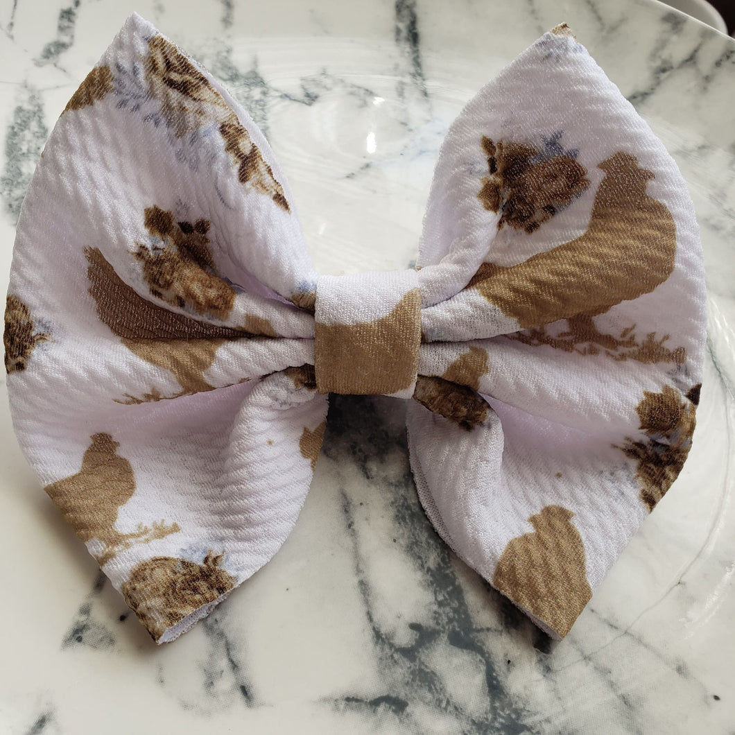 Chicken Shenanigans Bow