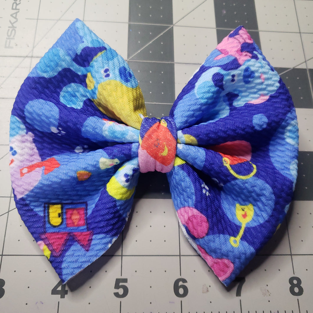 (Blue) Blues Clues Bow