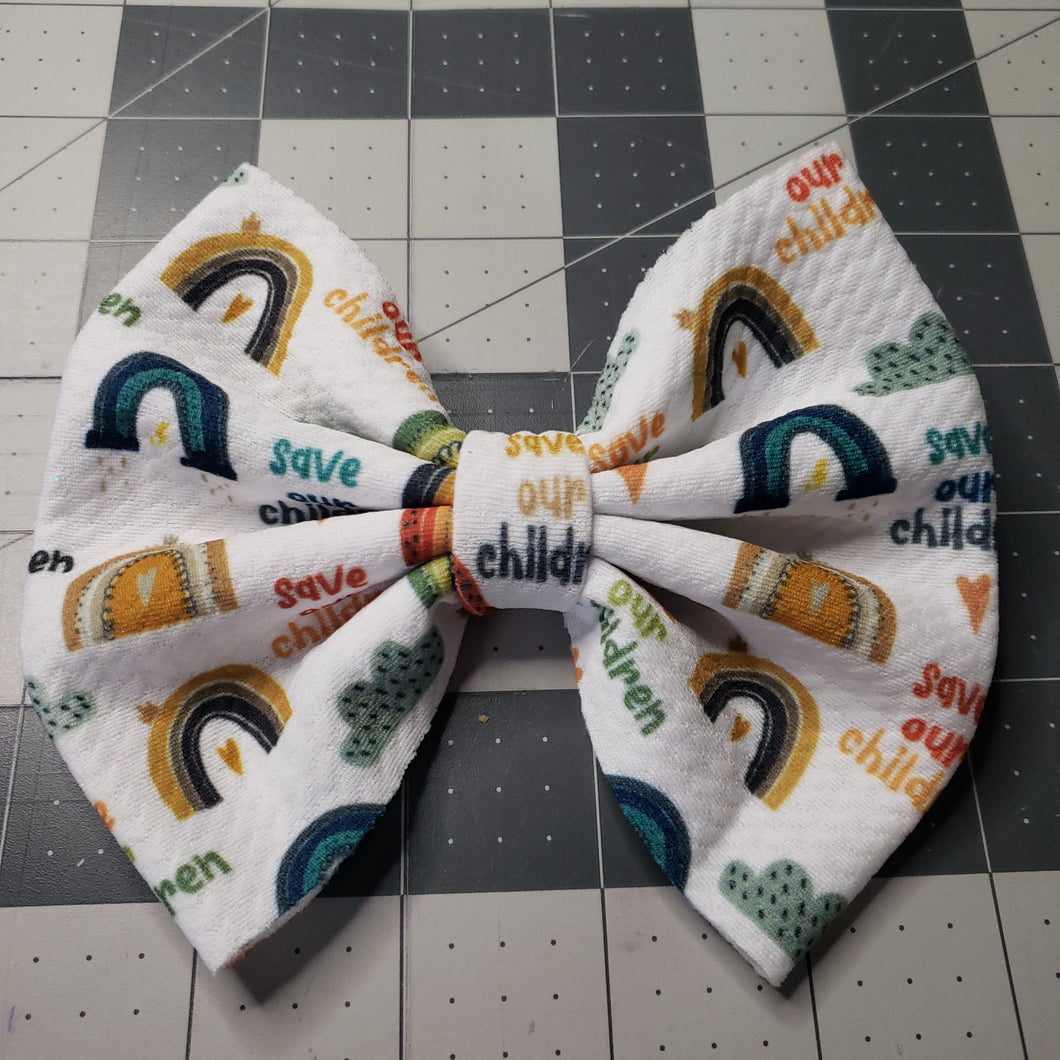 Save our Children Bow