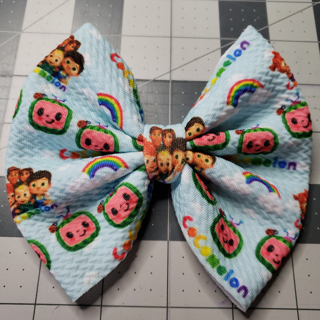 Cocomelon Cartoon Cloud Bow