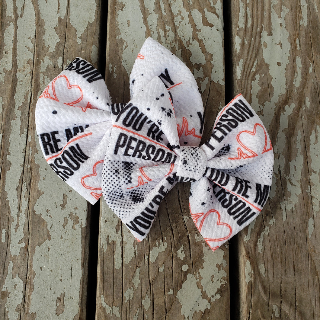 You are my Person Bow