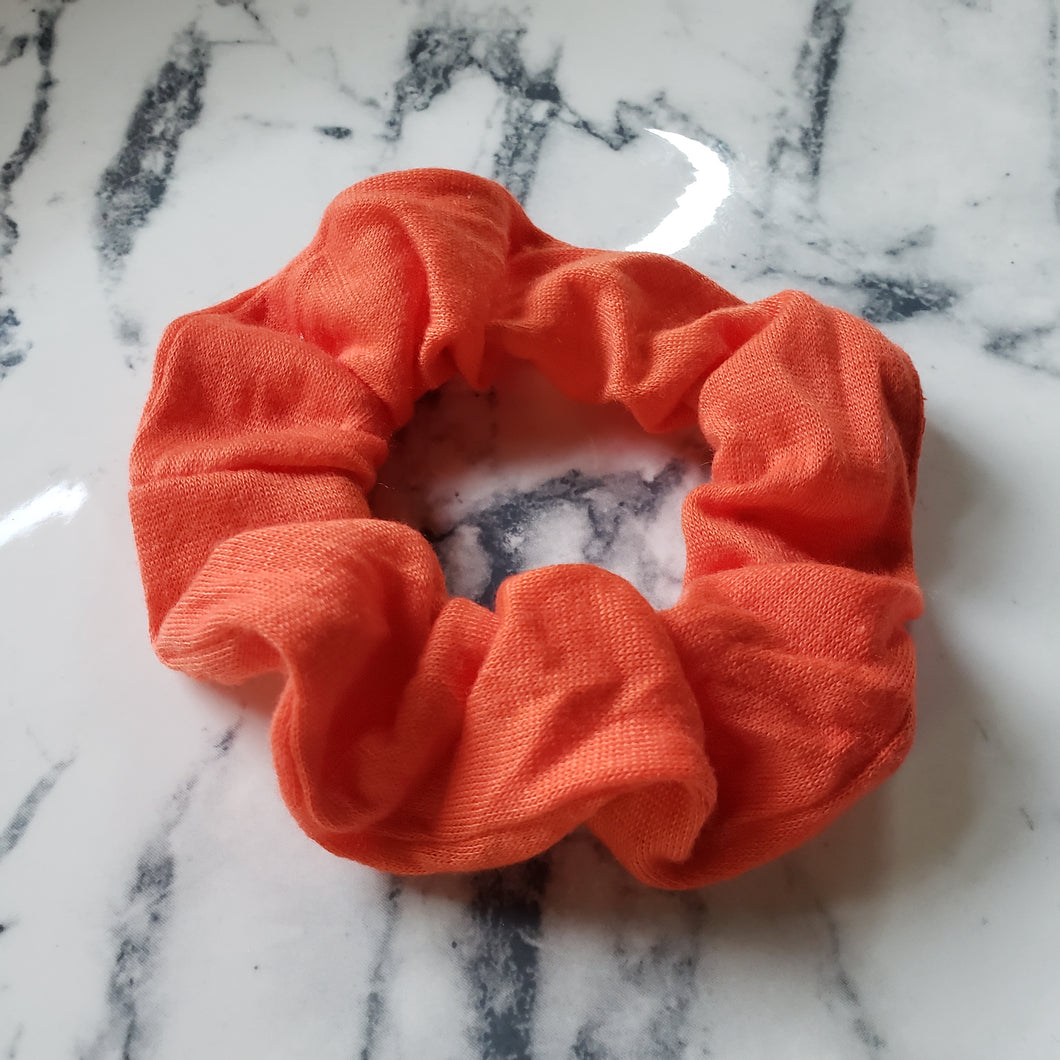 Orange Scrunchie