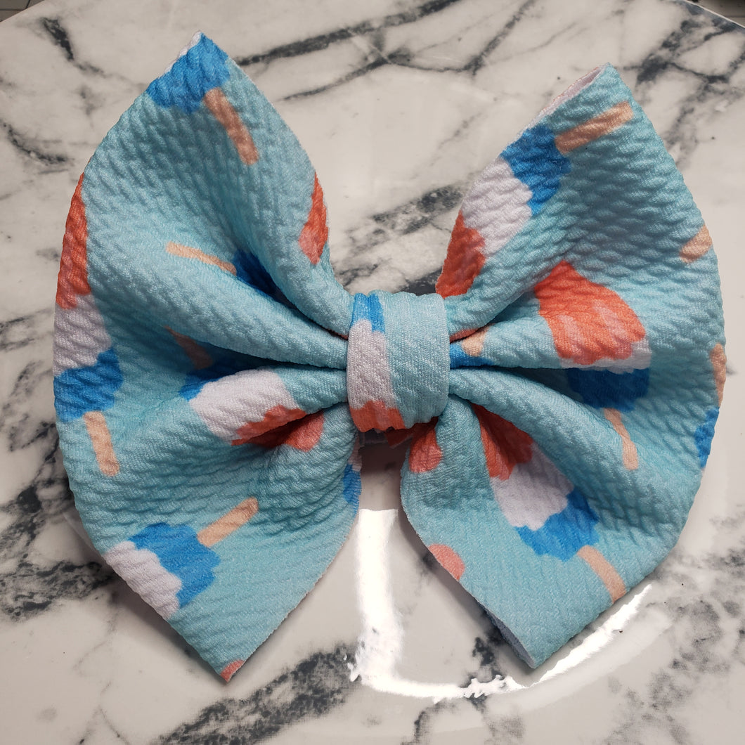 Bomb Pop Bow (Blue)