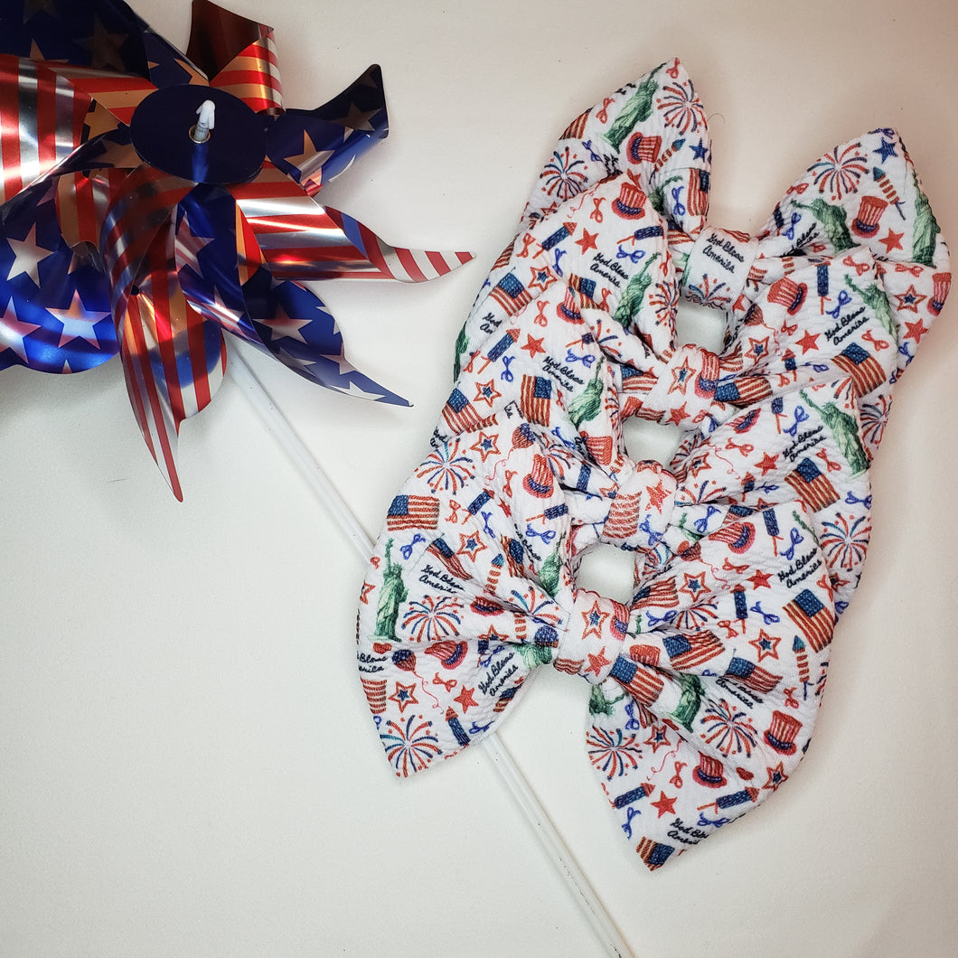 God Bless America Bow
