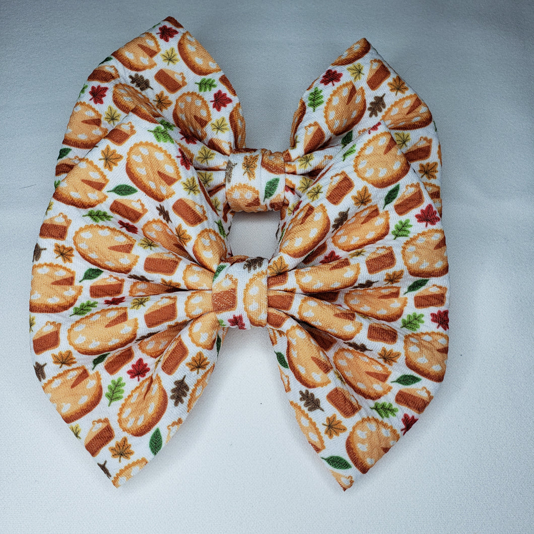 Pumpkin Pie Bow
