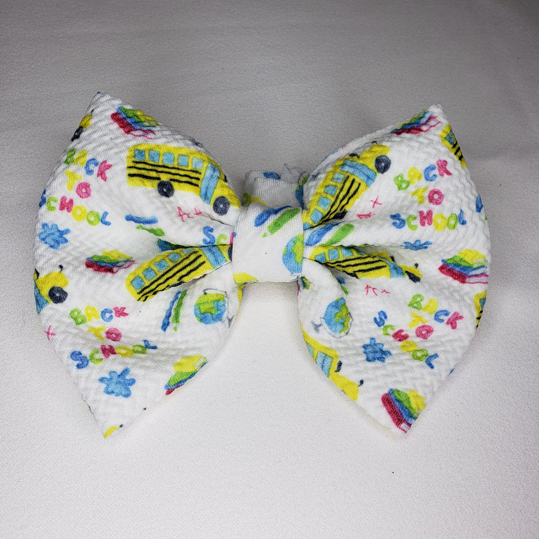 Back to School Bow