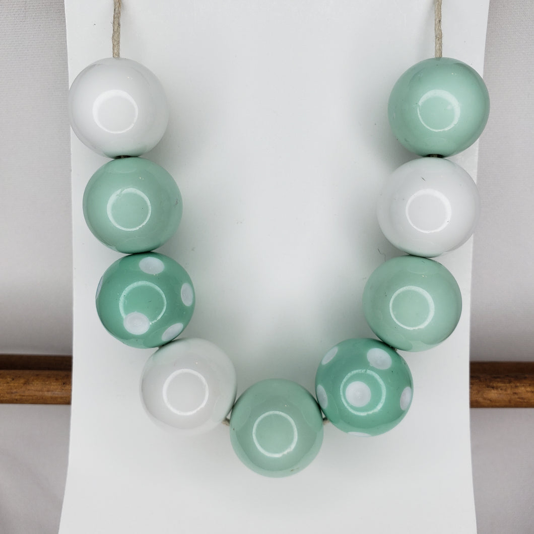 Mint Bubblegum Necklace