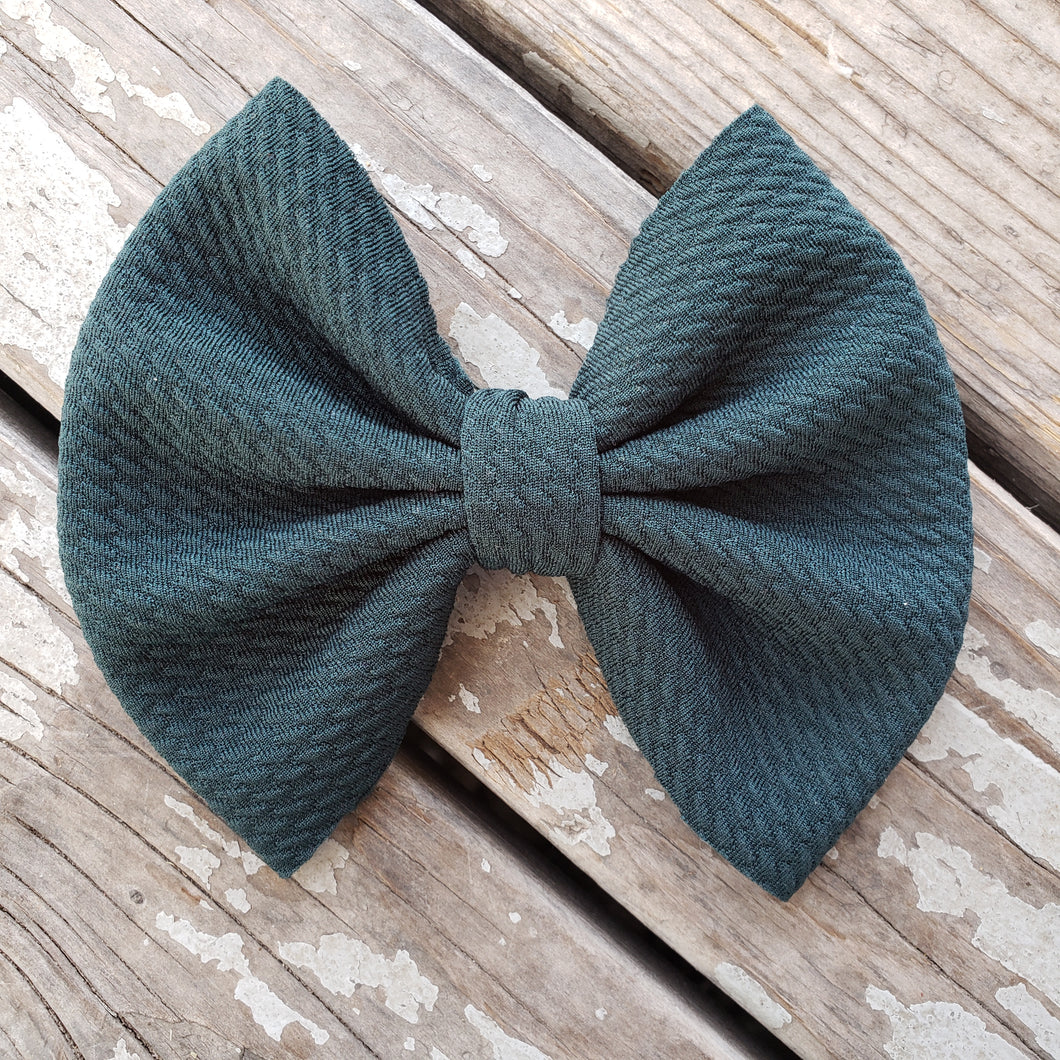 Dark Hunter Green Bow