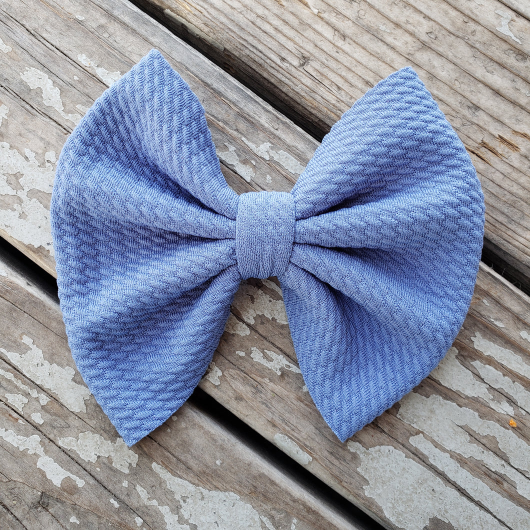 Icicle Blue Bow
