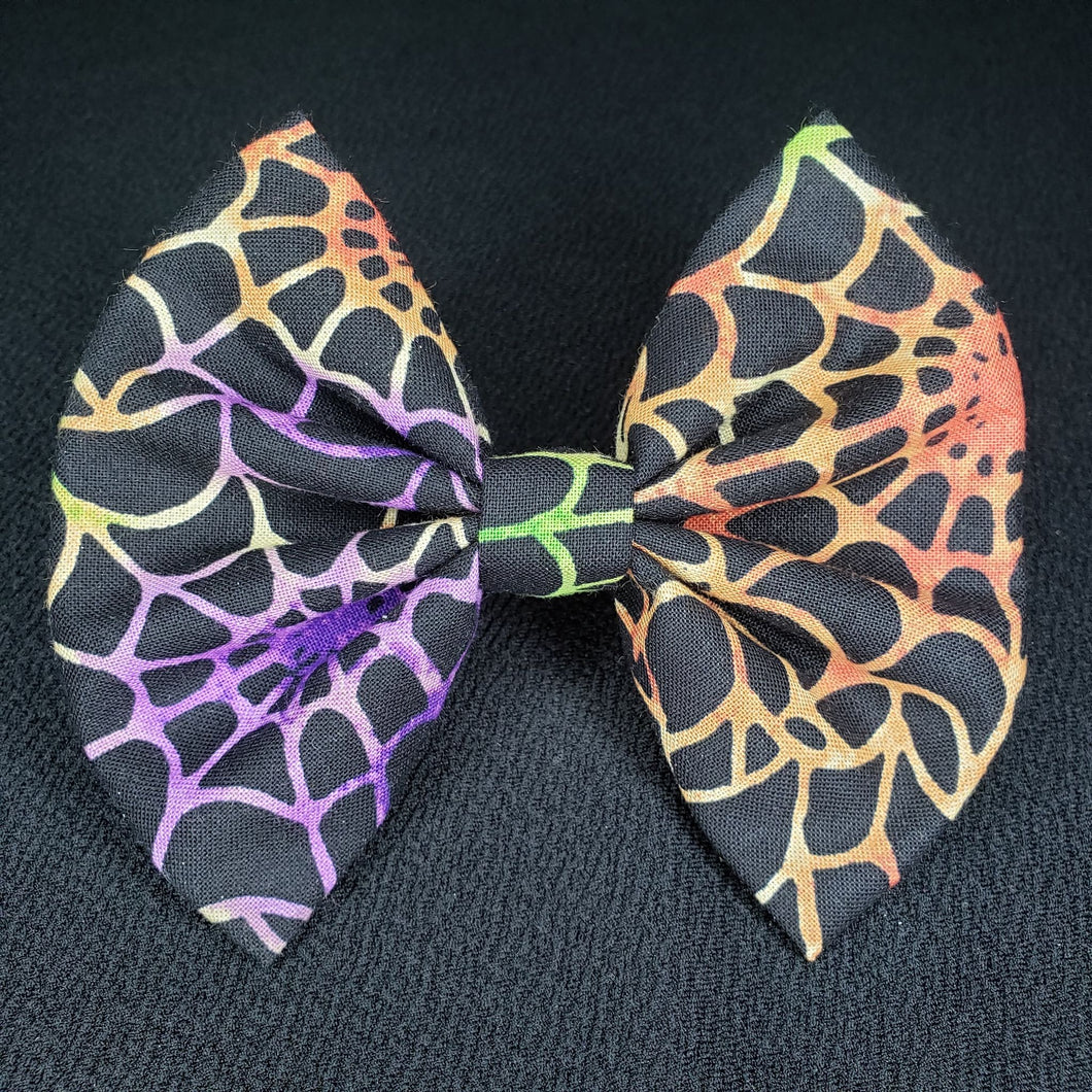 Colorful Spiderweb Bow