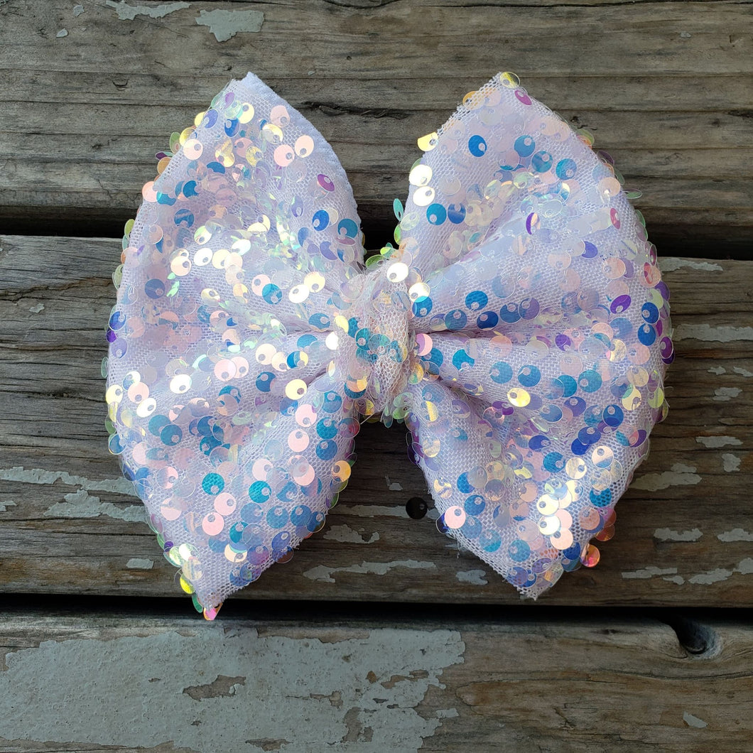 Mermaid Sequins Bow