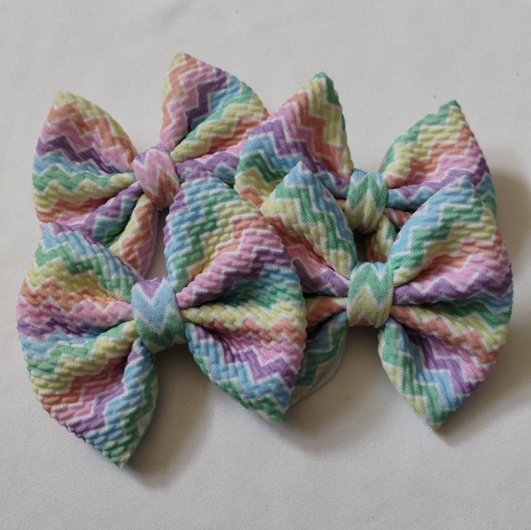 Easter ZigZag Bow