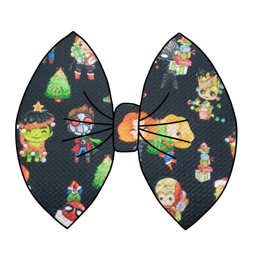 Team Christmas Bow